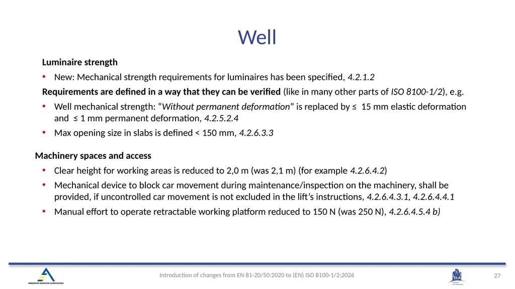 INTRODUCTION OF (EN) ISO 8100-1/2:2026 Main - slide 24 of 141