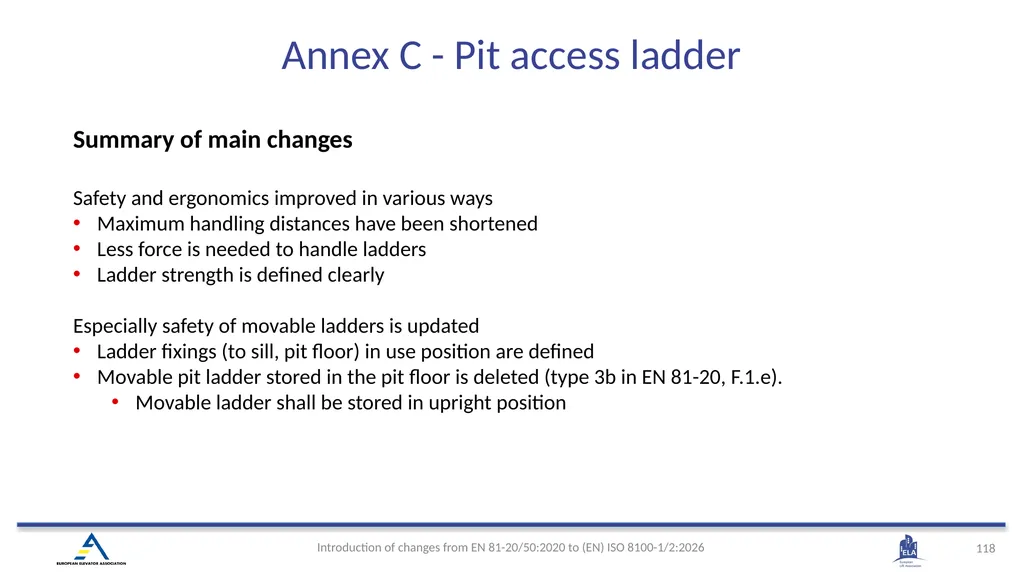 INTRODUCTION OF (EN) ISO 8100-1/2:2026 Main - slide 115 of 141