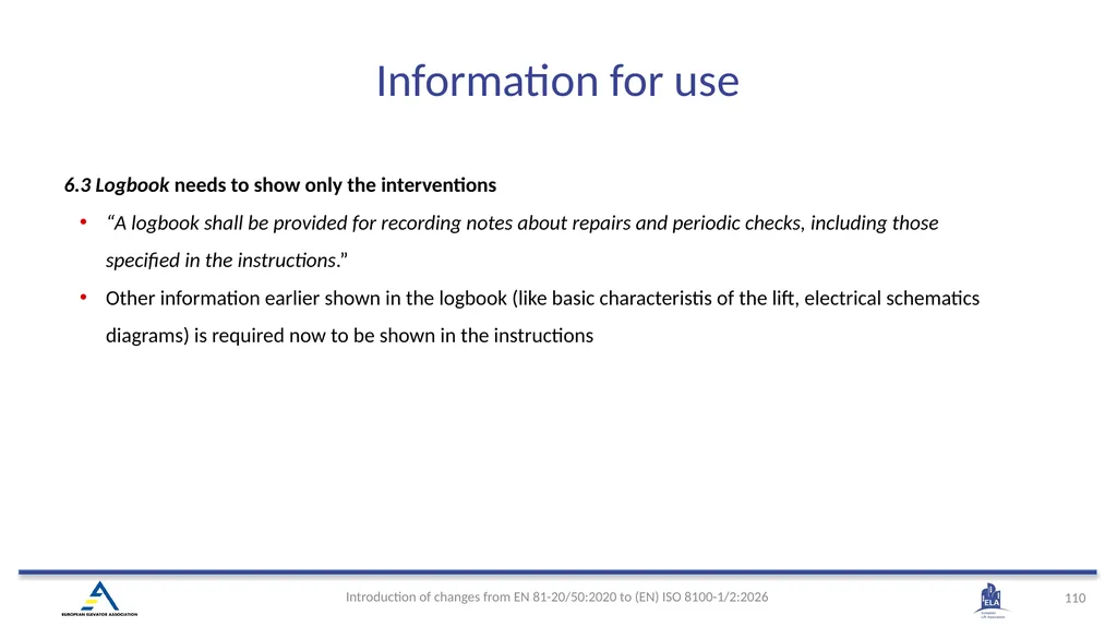 INTRODUCTION OF (EN) ISO 8100-1/2:2026 Main - slide 107 of 141