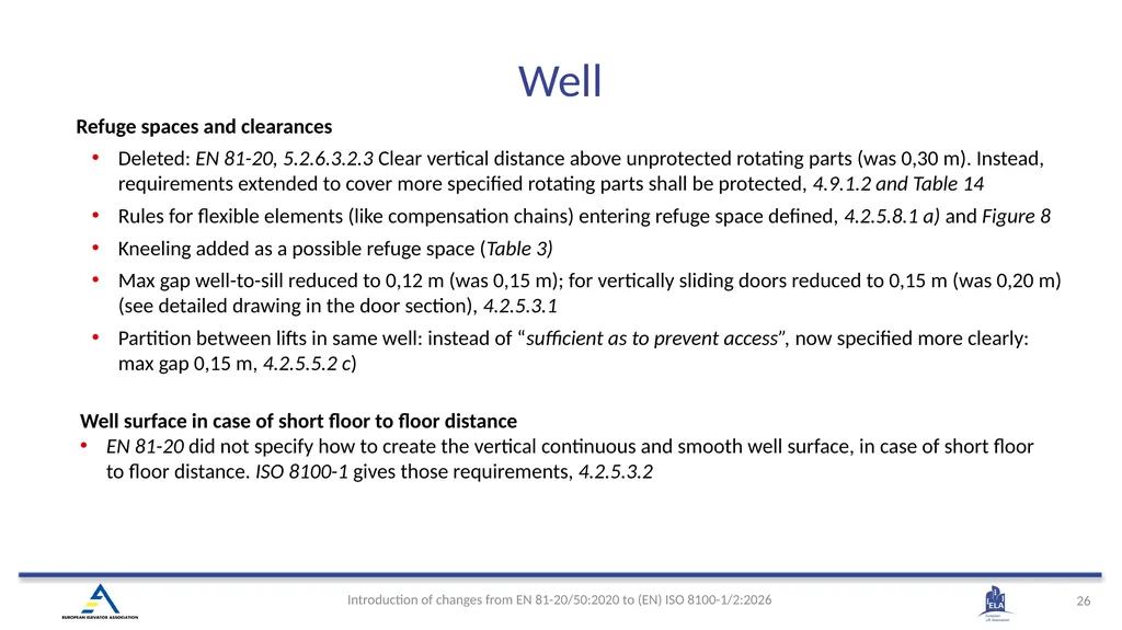 INTRODUCTION OF (EN) ISO 8100-1/2:2026 Main - slide 23 of 141