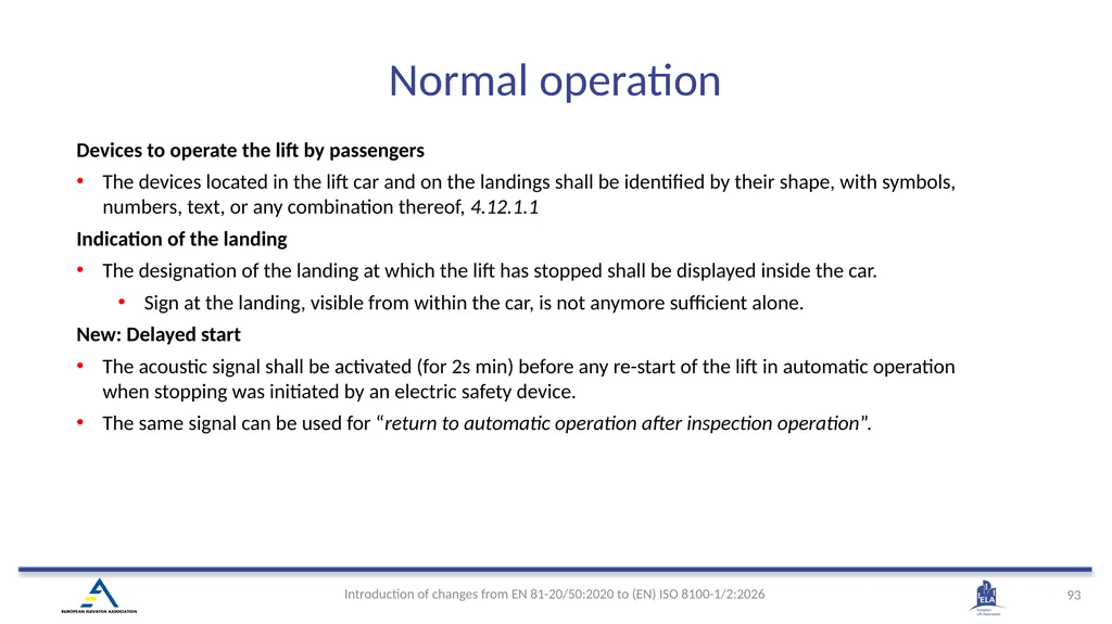 INTRODUCTION OF (EN) ISO 8100-1/2:2026 Main - slide 90 of 141