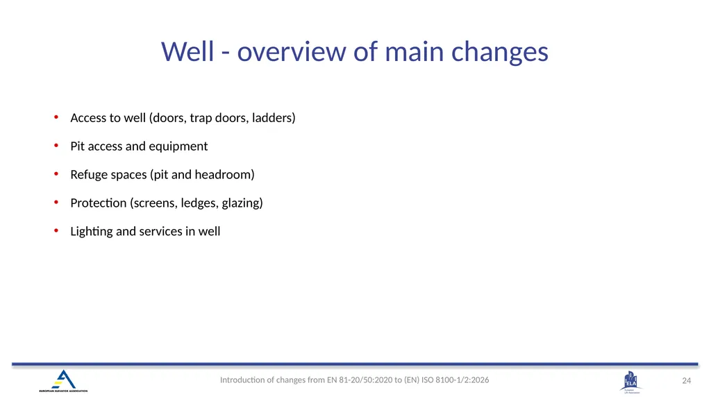 INTRODUCTION OF (EN) ISO 8100-1/2:2026 Main - slide 21 of 141
