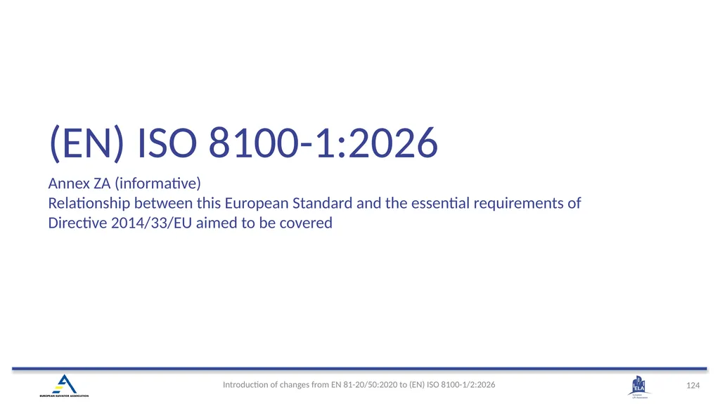 INTRODUCTION OF (EN) ISO 8100-1/2:2026 Main - slide 121 of 141