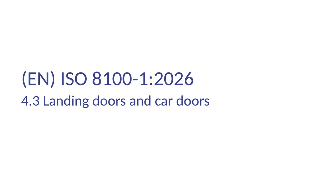 INTRODUCTION OF (EN) ISO 8100-1/2:2026 Main - slide 26 of 141