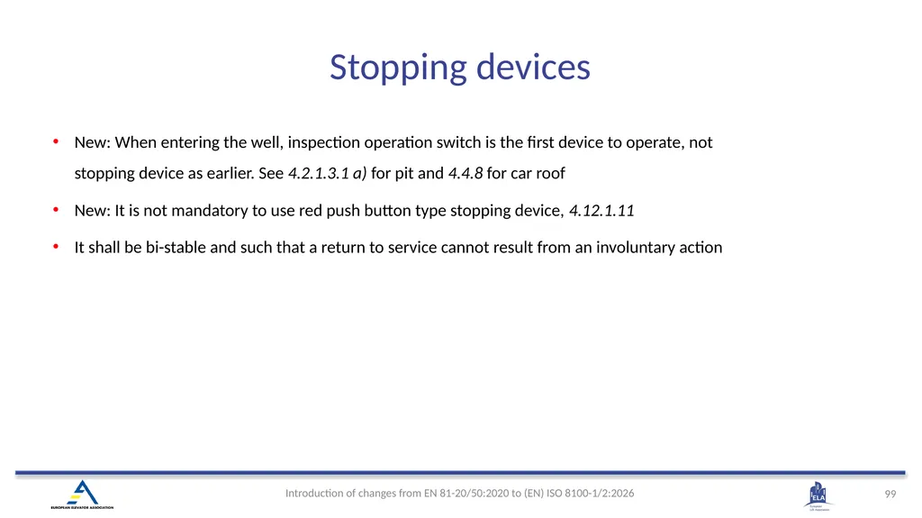 INTRODUCTION OF (EN) ISO 8100-1/2:2026 Main - slide 96 of 141