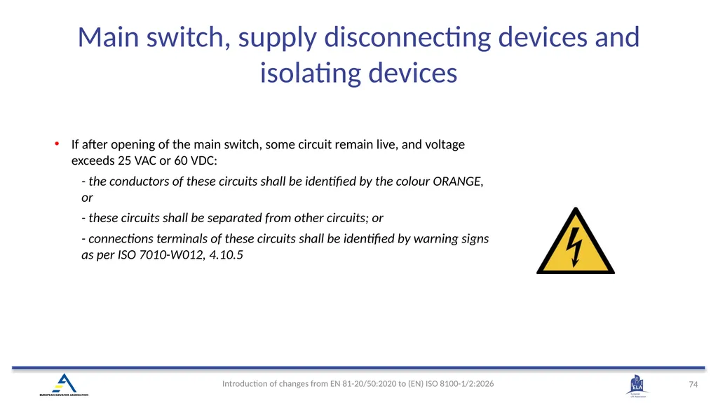 INTRODUCTION OF (EN) ISO 8100-1/2:2026 Main - slide 71 of 141