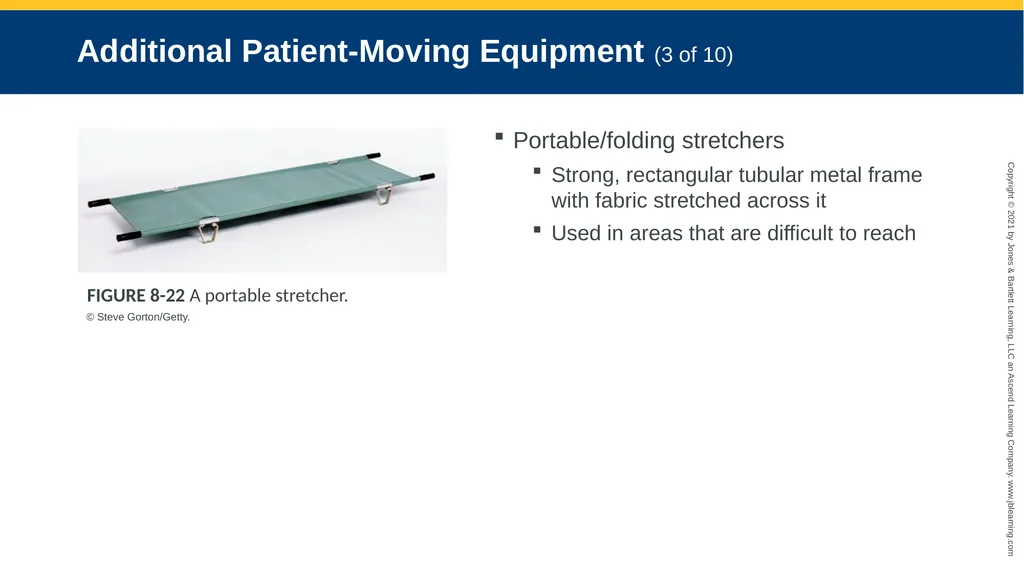 CHAPTER 8 Lifting and Moving Patients National EMS - slide 58 of 101