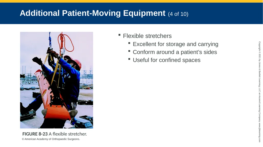 CHAPTER 8 Lifting and Moving Patients National EMS - slide 59 of 101