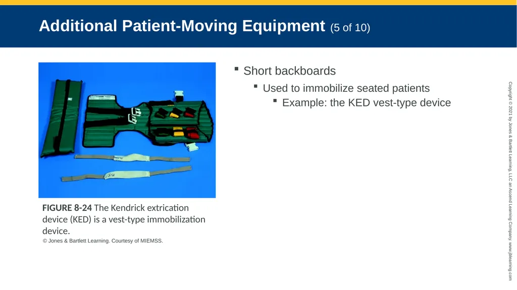 CHAPTER 8 Lifting and Moving Patients National EMS - slide 60 of 101