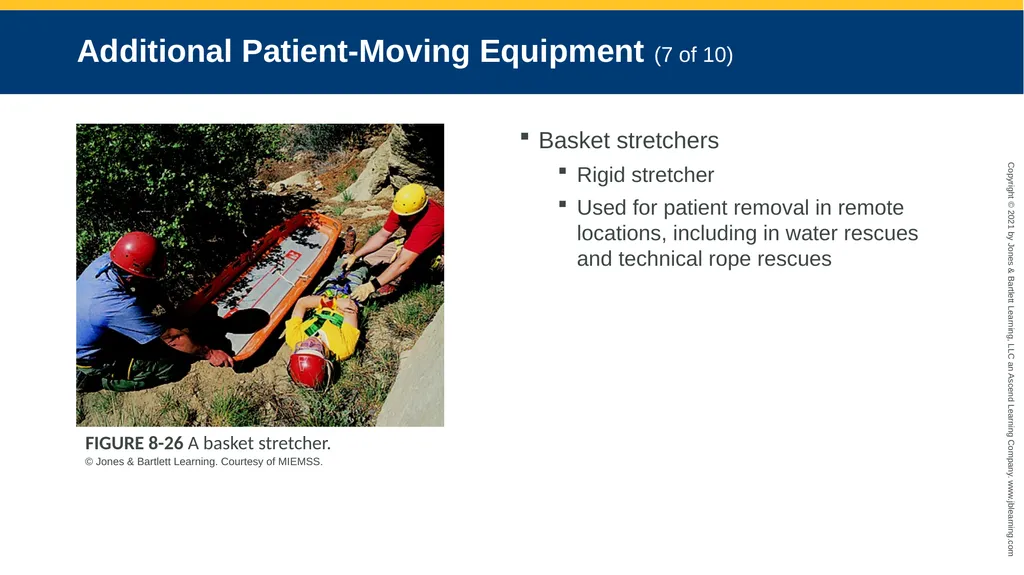 CHAPTER 8 Lifting and Moving Patients National EMS - slide 62 of 101