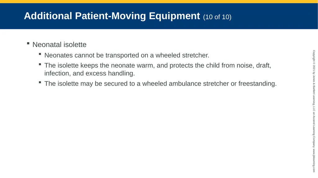 CHAPTER 8 Lifting and Moving Patients National EMS - slide 65 of 101