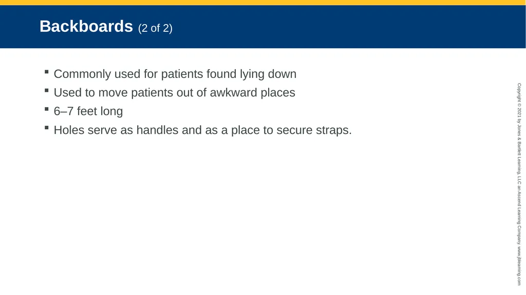 CHAPTER 8 Lifting and Moving Patients National EMS - slide 10 of 101
