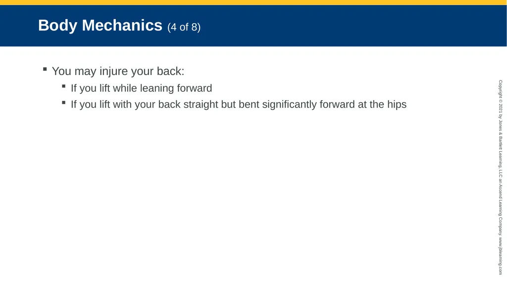 CHAPTER 8 Lifting and Moving Patients National EMS - slide 16 of 101