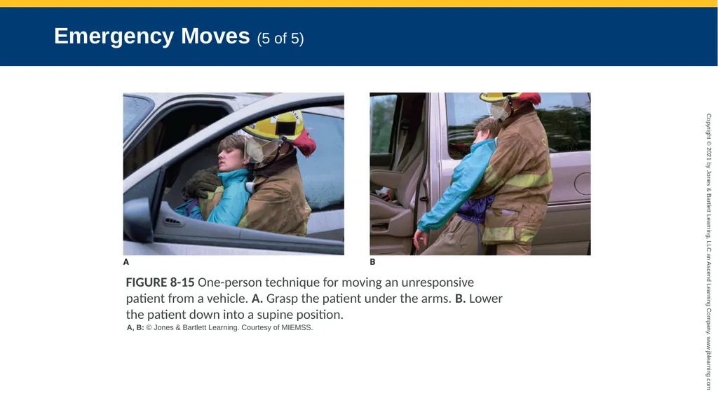 CHAPTER 8 Lifting and Moving Patients National EMS - slide 45 of 101