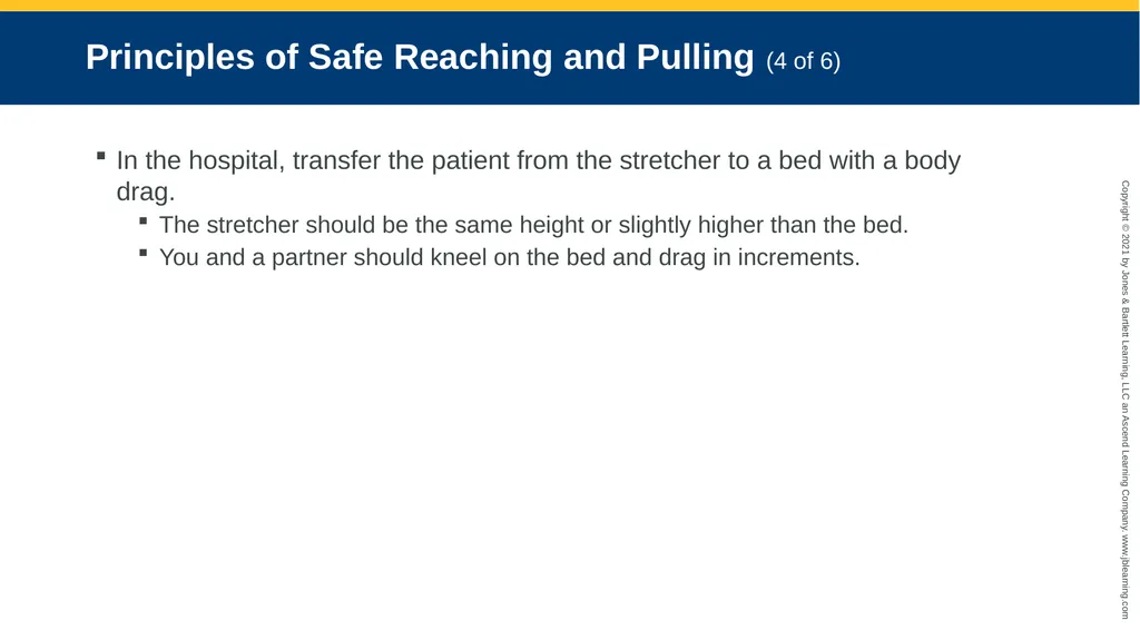 CHAPTER 8 Lifting and Moving Patients National EMS - slide 24 of 101