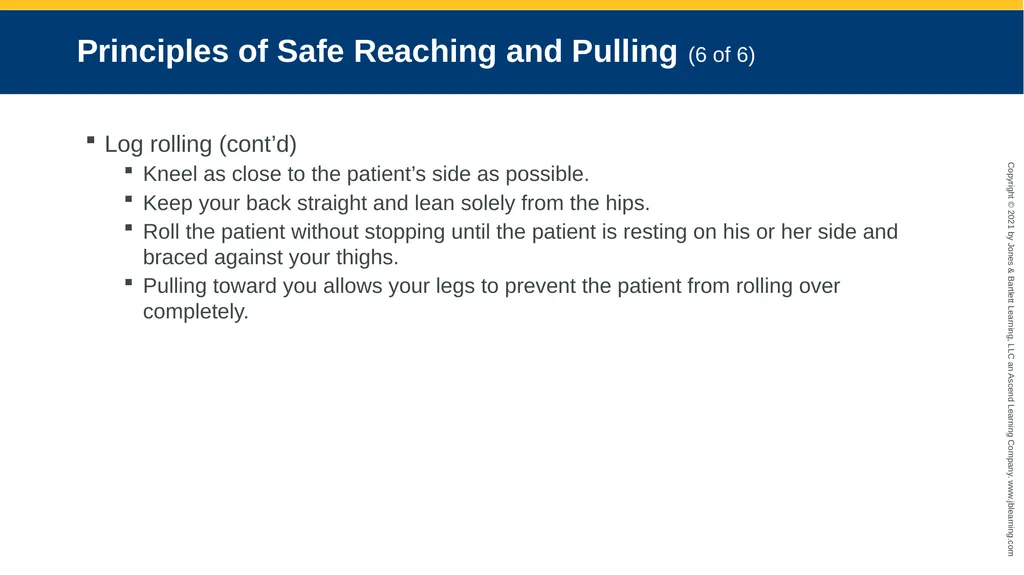 CHAPTER 8 Lifting and Moving Patients National EMS - slide 26 of 101