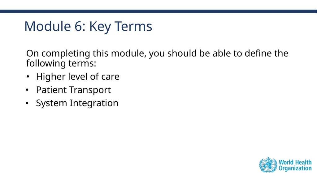 Module 6: Recognize, Provide, Mobilize Community - slide 4 of 37
