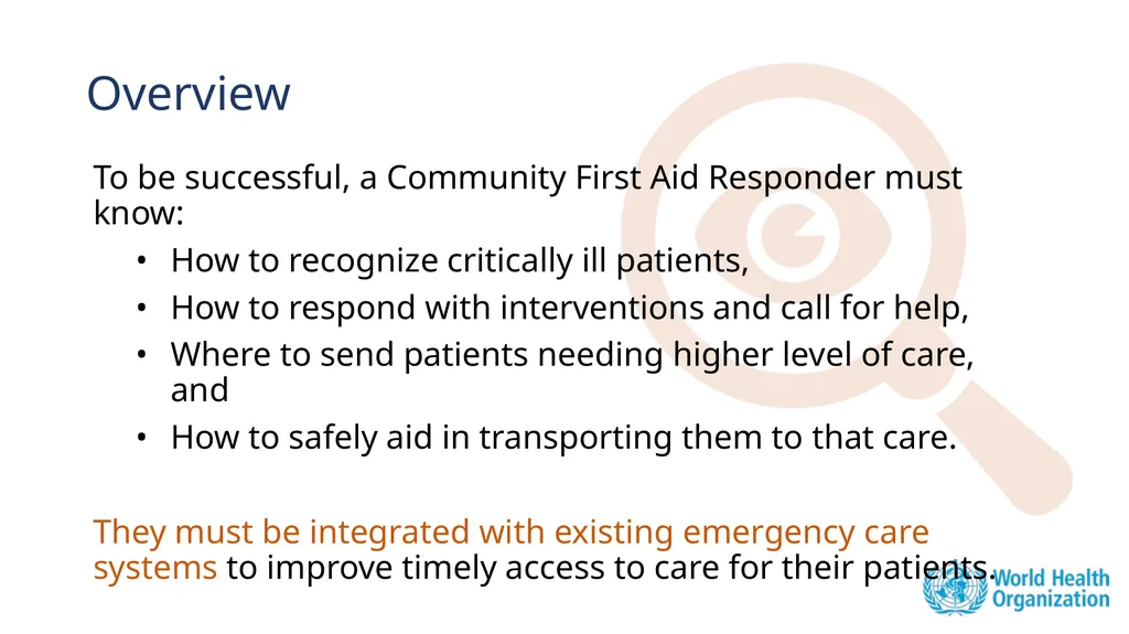 Module 6: Recognize, Provide, Mobilize Community - slide 5 of 37