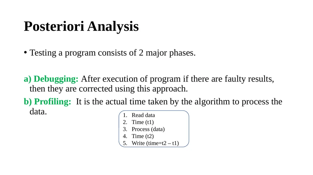 Problem solving techniques Unit-1 THE ROLE OF - slide 45 of 52