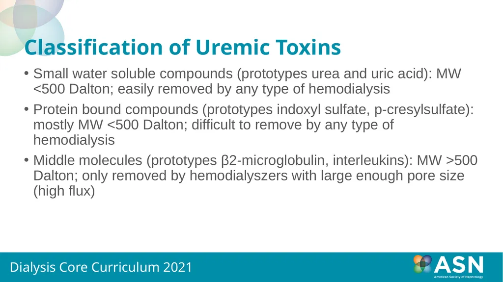 Basic Principles of Uremic Toxicity and Uremic - slide 5 of 20