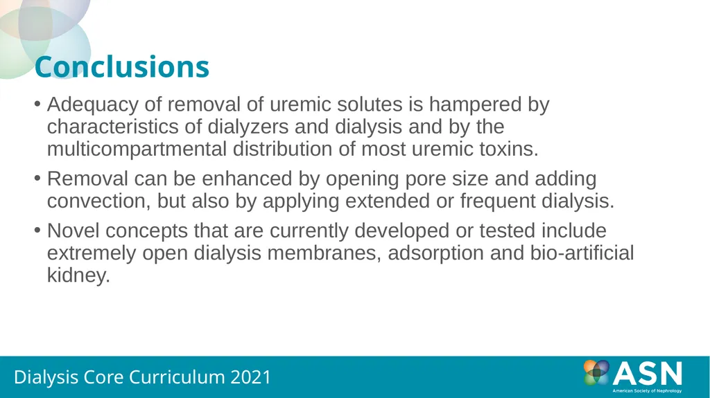 Basic Principles of Uremic Toxicity and Uremic - slide 20 of 20