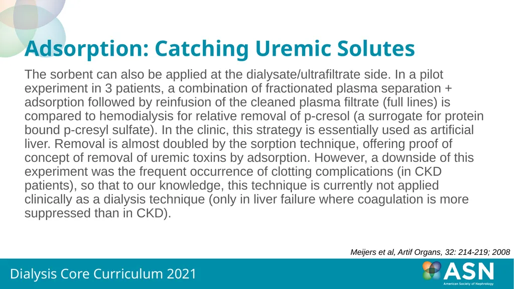 Basic Principles of Uremic Toxicity and Uremic - slide 17 of 20