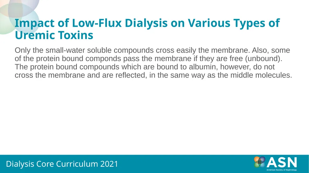 Basic Principles of Uremic Toxicity and Uremic - slide 8 of 20