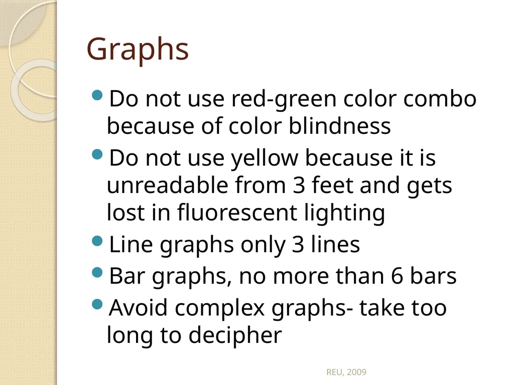 Scientific Posters REU, 2009 Scientific Posters - slide 26 of 32