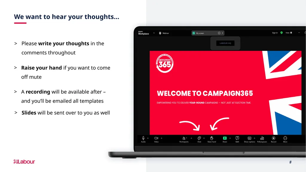 Campaign365 – Effective Comunication with Members - slide 3 of 34