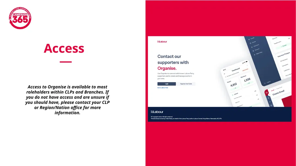 Campaign365 – Effective Comunication with Members - slide 22 of 34