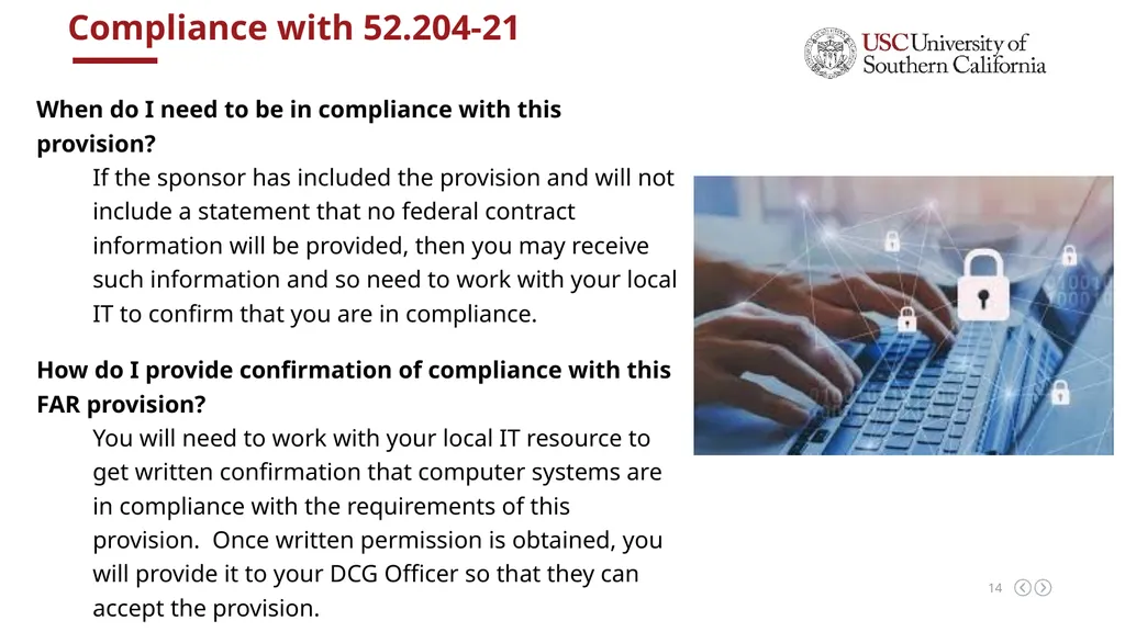 UPDATES IN RESEARCH ADMINISTRATION Dec 5, 2024 - slide 14 of 15