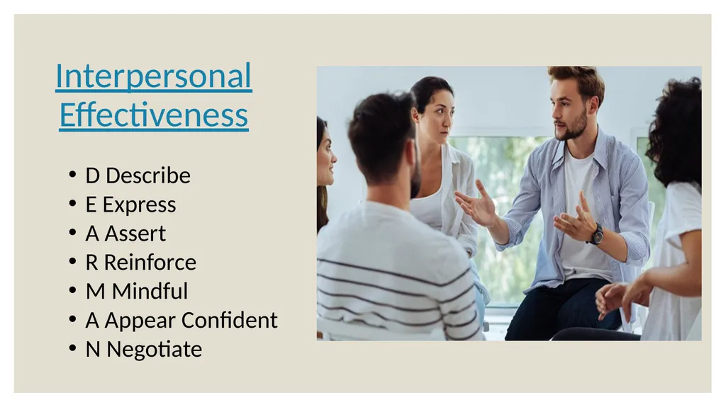Dialectical Behavioral Therapy for Beginners Matt - slide 24 of 33