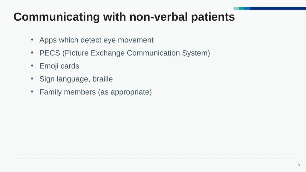 Accelerated Preceptorship: Communication - slide 8 of 40