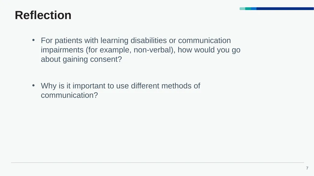 Accelerated Preceptorship: Communication - slide 7 of 40