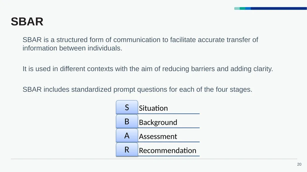 Accelerated Preceptorship: Communication - slide 20 of 40