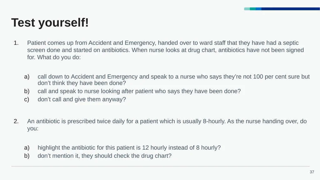 Accelerated Preceptorship: Communication - slide 37 of 40