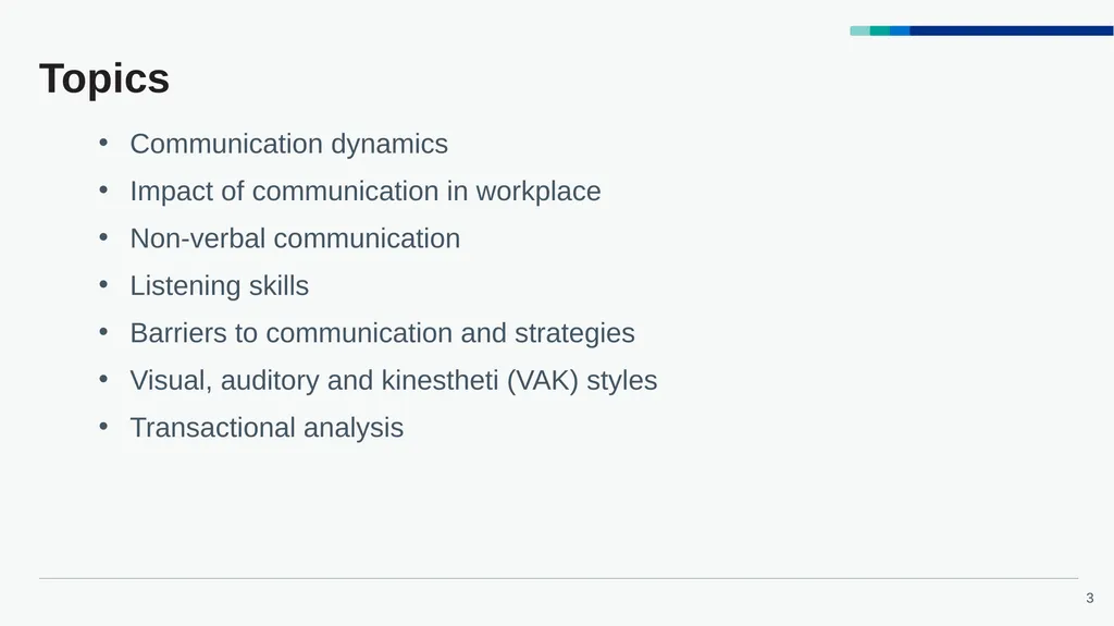 Accelerated Preceptorship: Communication - slide 3 of 40