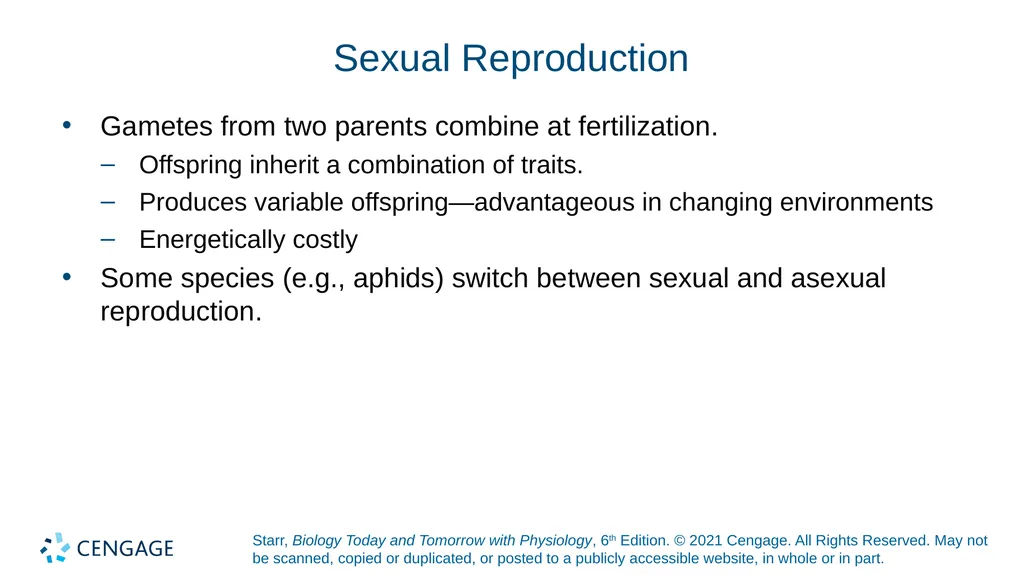 Chapter 27 Animal Reproduction and Development - slide 8 of 58