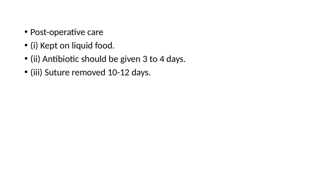 UNIT-5 (REGIONAL SURGERY-II) Rectal prolapse, - slide 20 of 34