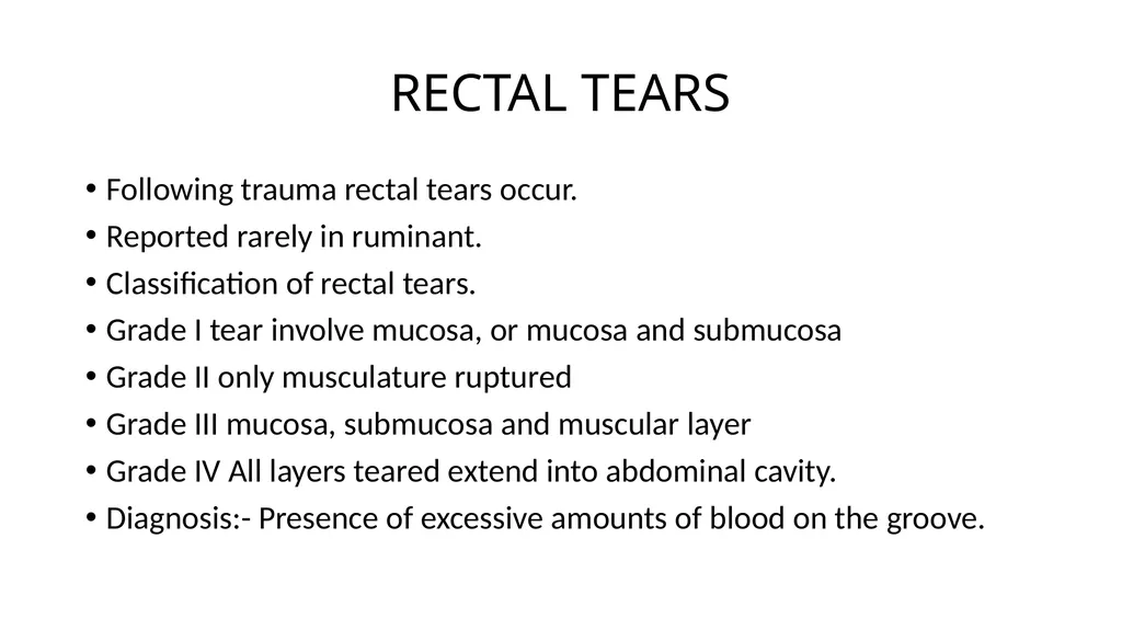 UNIT-5 (REGIONAL SURGERY-II) Rectal prolapse, - slide 10 of 34