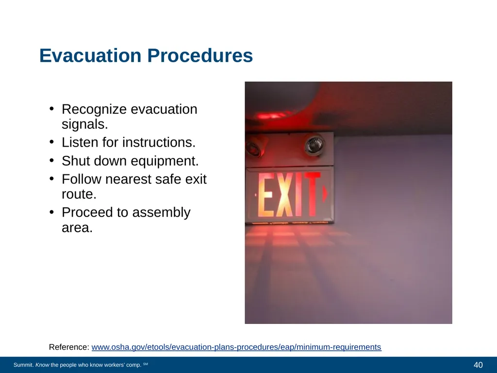 New Employee Safety Orientation General Industry - slide 40 of 44