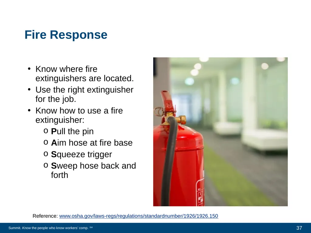 New Employee Safety Orientation General Industry - slide 37 of 44