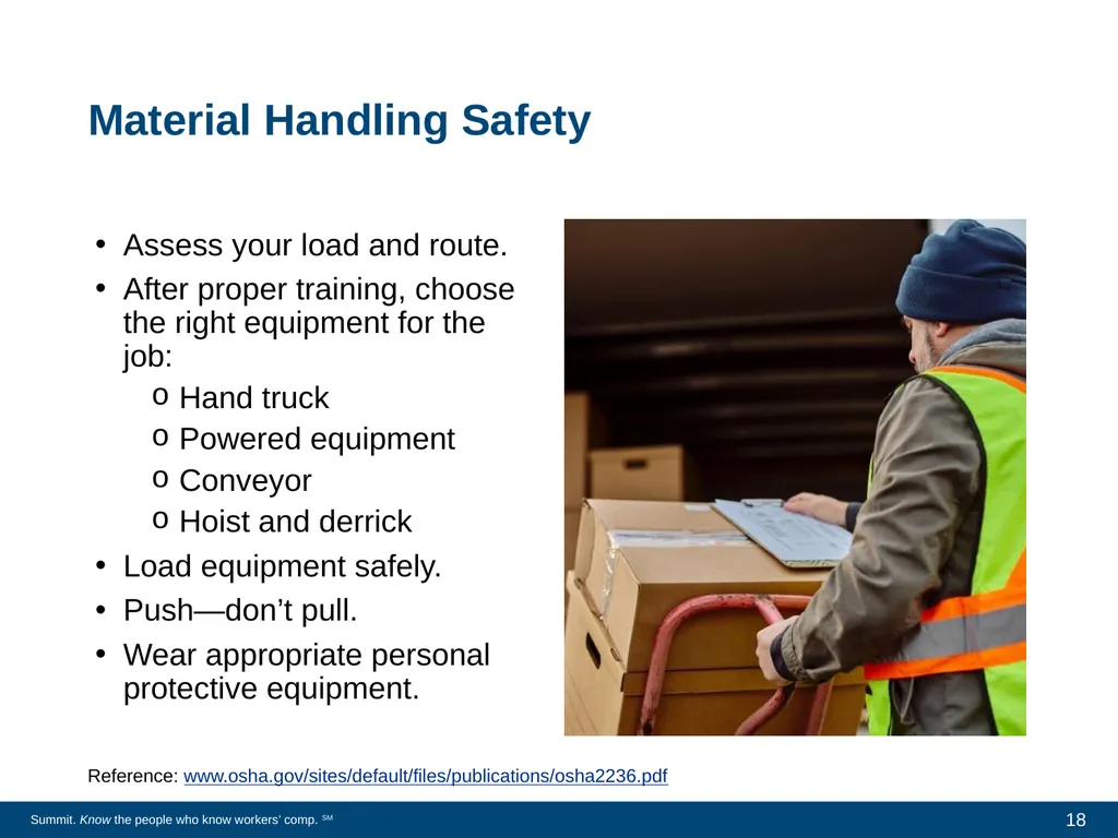 New Employee Safety Orientation General Industry - slide 18 of 44