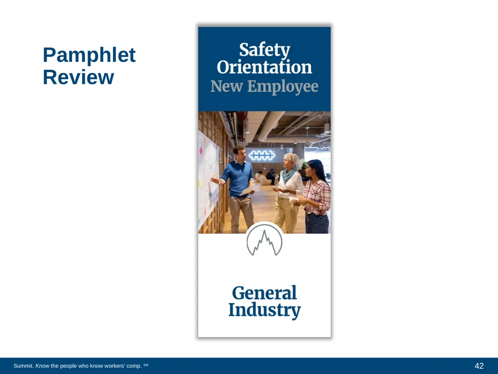 New Employee Safety Orientation General Industry - slide 42 of 44