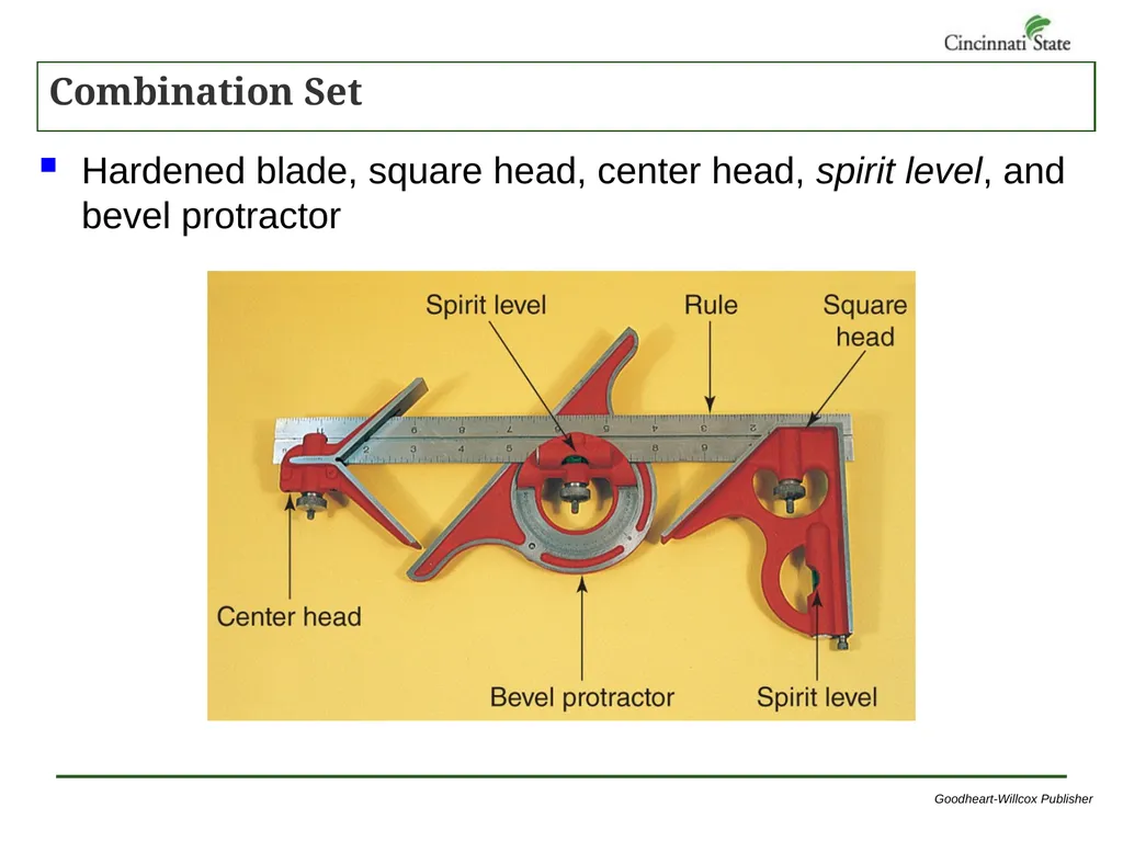 Chapter 7 – Layout Work MMC 117 Tools, Machines & - slide 20 of 29