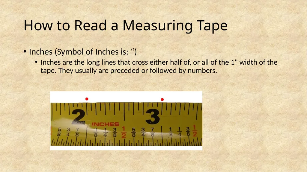 How to Read a Measuring Tape Coach Ketcham - slide 6 of 26