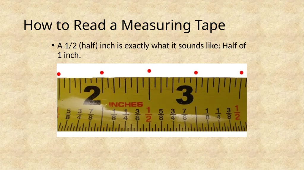 How to Read a Measuring Tape Coach Ketcham - slide 7 of 26