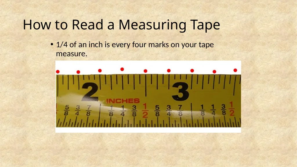 How to Read a Measuring Tape Coach Ketcham - slide 8 of 26