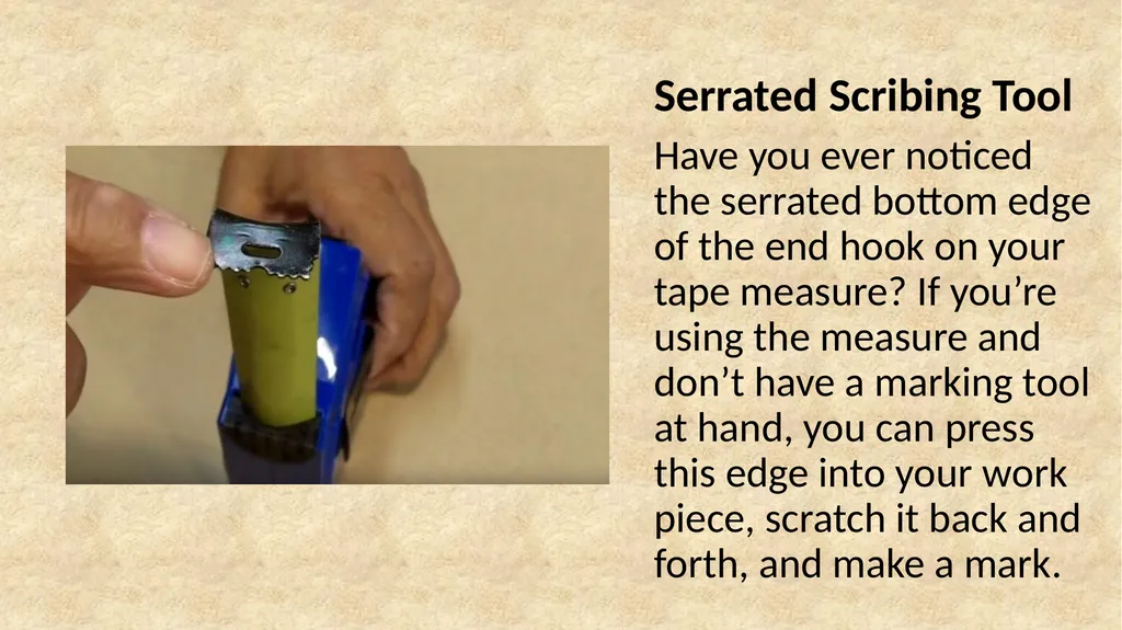 How to Read a Measuring Tape Coach Ketcham - slide 22 of 26