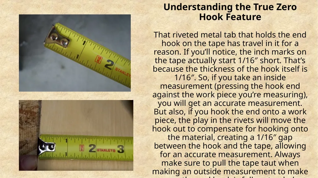How to Read a Measuring Tape Coach Ketcham - slide 23 of 26